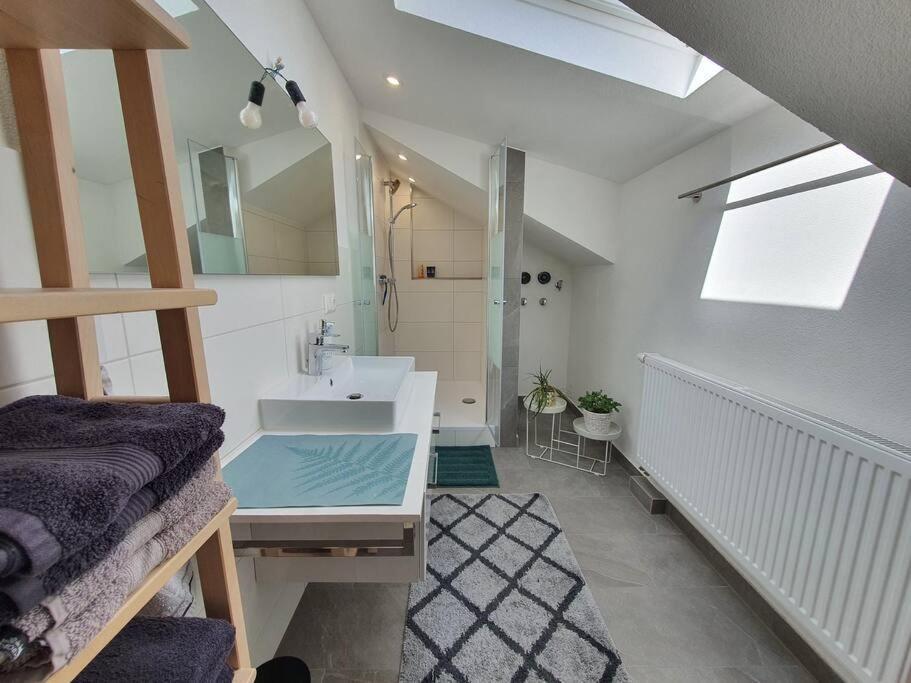 Gemuetliche Wohnung Bei Bad Waldsee Mit Balkon Exterior photo