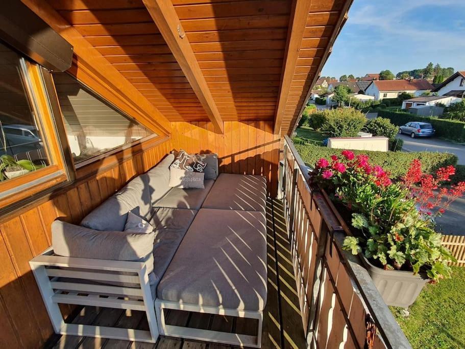 Gemuetliche Wohnung Bei Bad Waldsee Mit Balkon Exterior photo